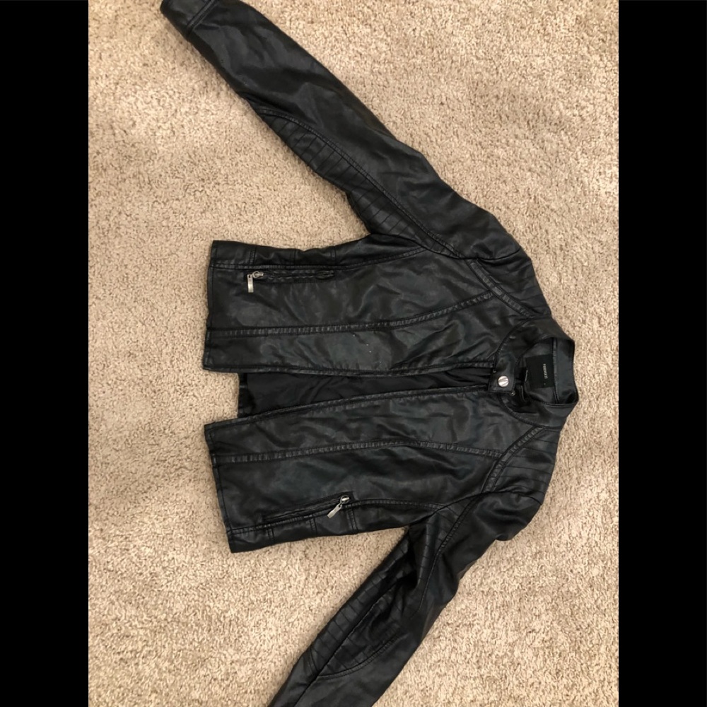 Leather jacket